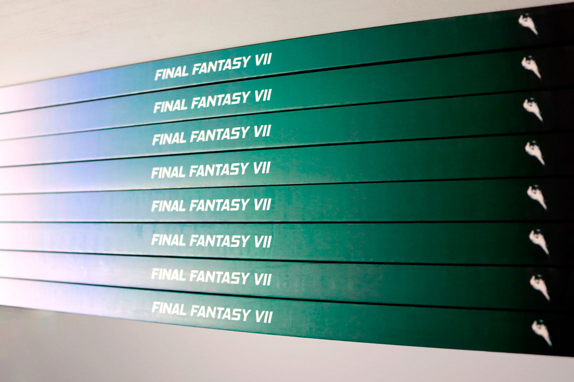 Vista lomos guía Final fantasy VII